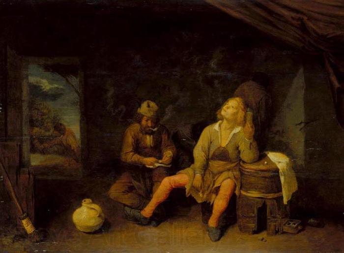 Joos van Craesbeeck Smokers Germany oil painting art